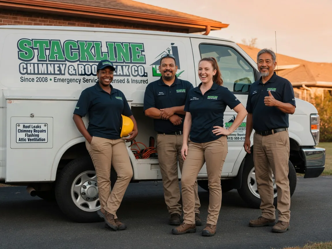 Chimney flashing repair company in Roderfield, WV